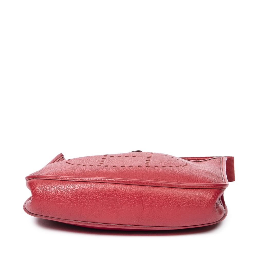Hermes Evelyne I PM in Red Togo Leather - Picture 6 of 7